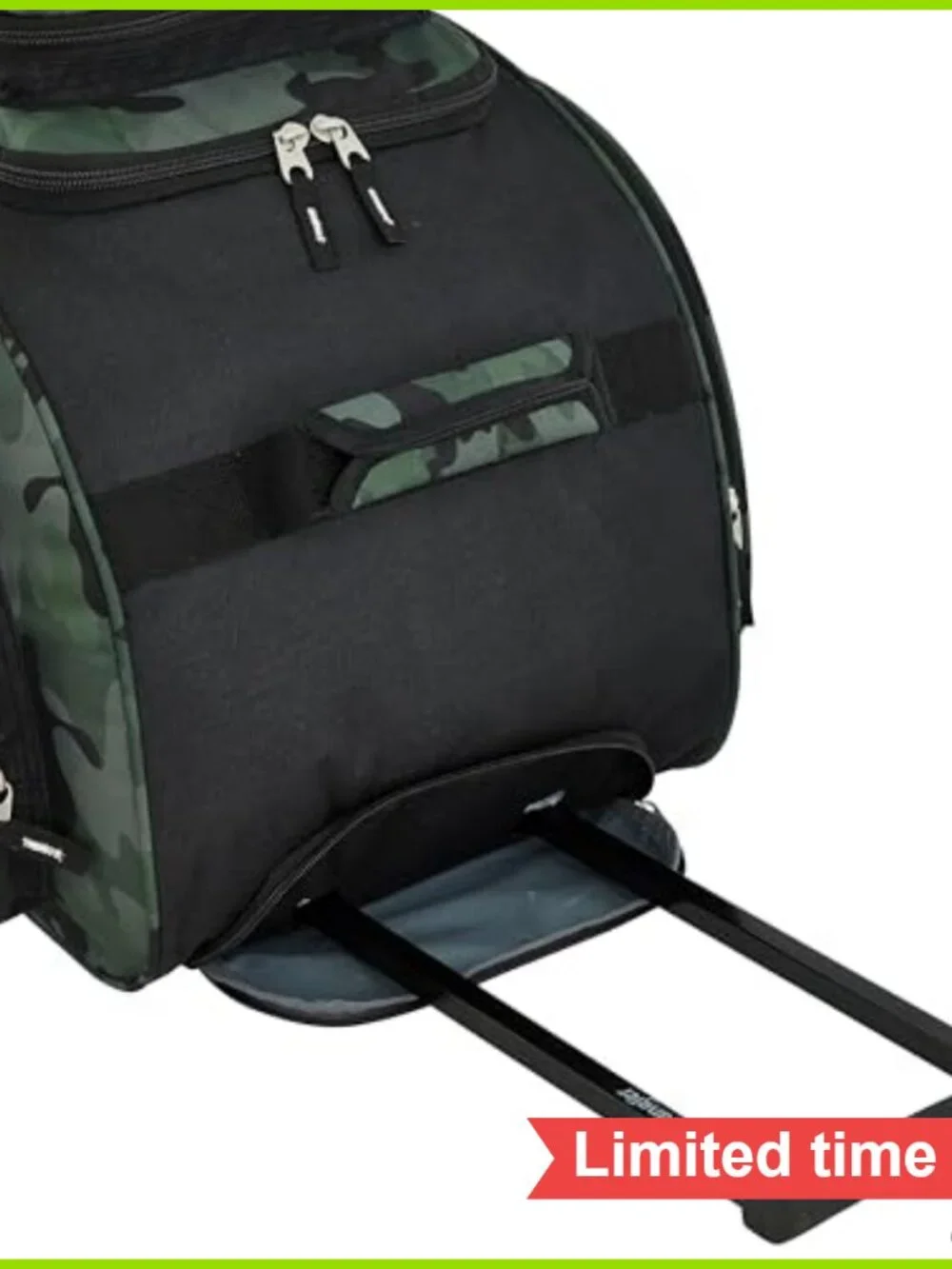 Nylon Rolling Duffel Bag 30in Wheeled Travel Luggage Check-In